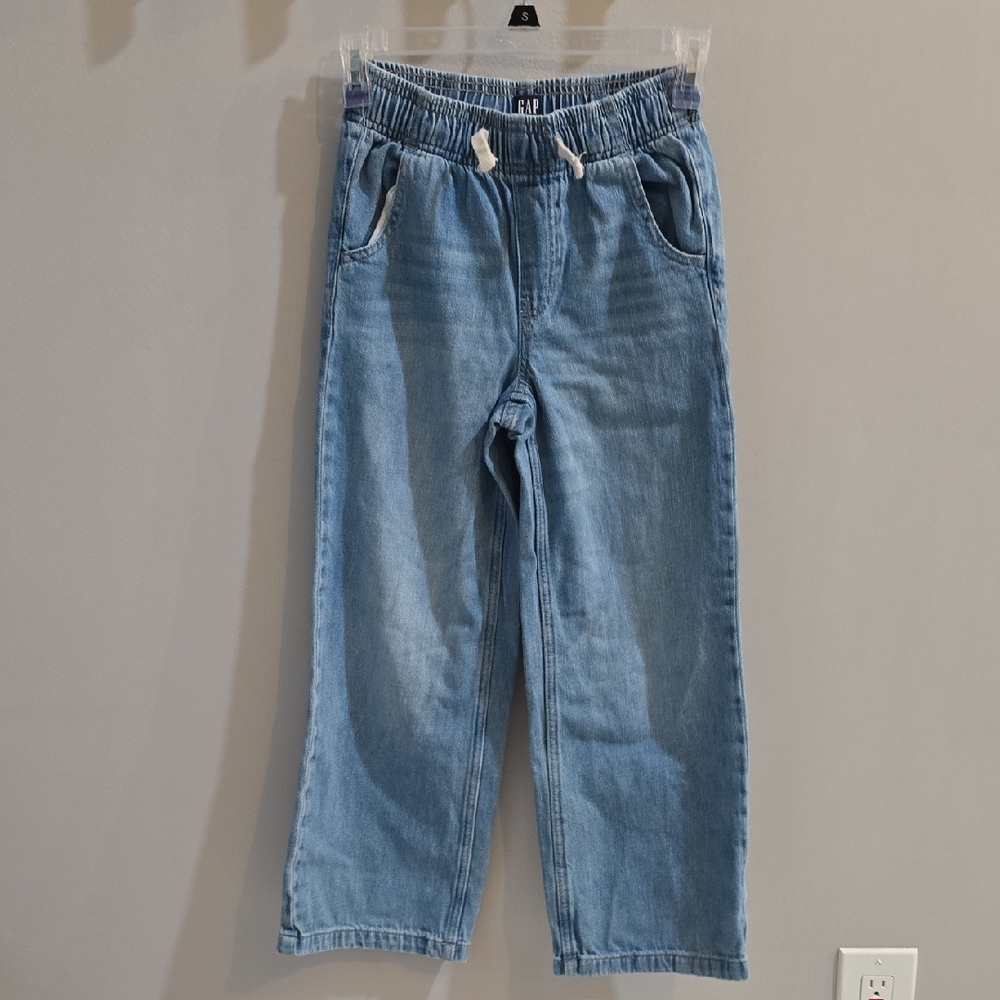 GAP Sky Blue Casual Denim Trousers